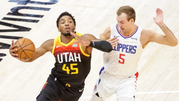 Mitchell Leads Second Half Comeback, Helps Jazz Win Game 1 Over Clippers