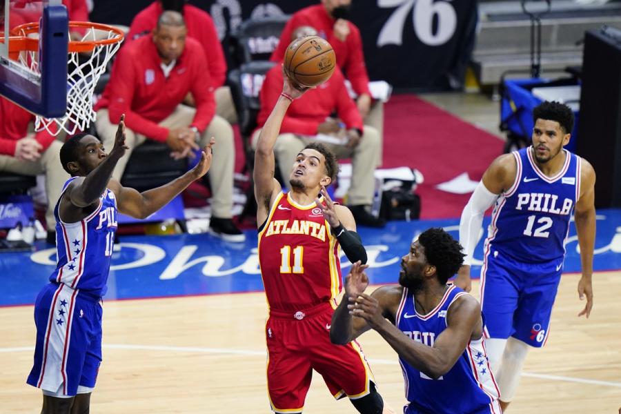 The Day - Shake Milton saves Sixers as Philly evens series with Hawks - News from southeastern Connecticut