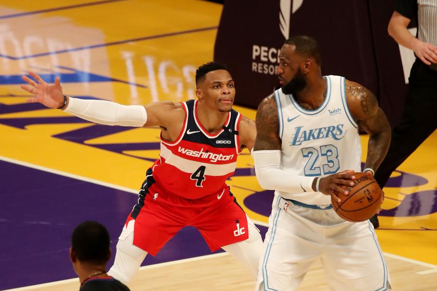 Lakers Fans Are Convinced Team Is Trading For Russell Westbrook After LeBron James And Anthony Davis Both Follow Nina Westbrook On Instagram - BroBible