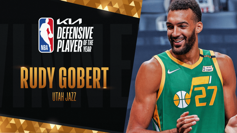 Rudy Gobert named 2020-21 Kia Defensive Player of the Year | NBA.com