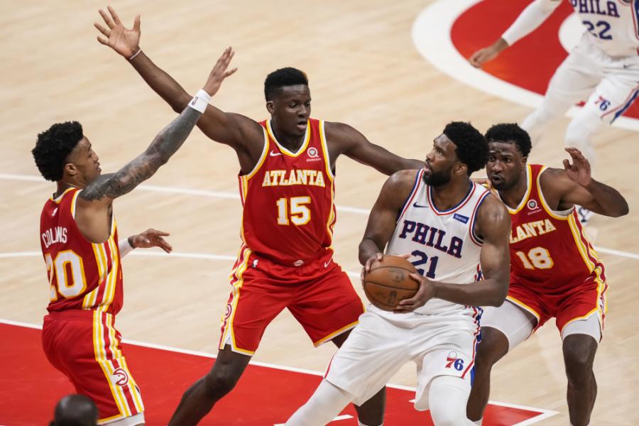 3 observations: Joel Embiid, Ben Simmons lead Sixers past Hawks