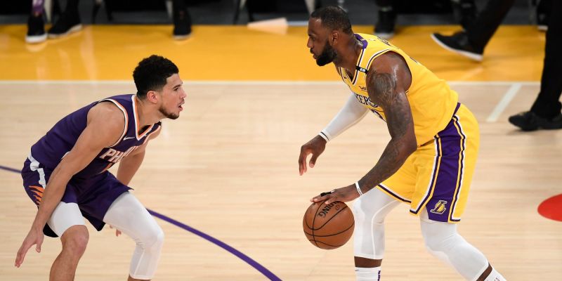 Suns&#39; Devin Booker Gets LeBron James Jersey After Leading Knockout Of Lakers