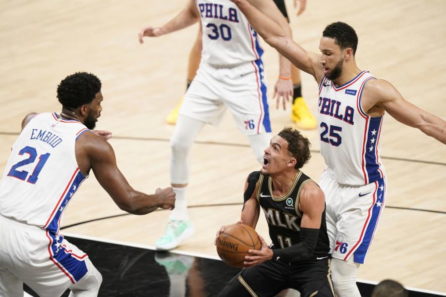 3 observations: Trae Young, Hawks outlast Sixers to even the series