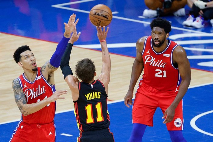 Trae Young, Hawks spoil Joel Embiid&#39;s return in 128-124 win over 76ers - The Athletic
