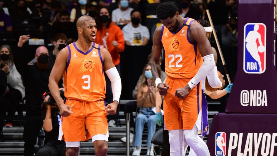 La jerarquía de Chris Paul y la consistencia de Deandre Ayton, claves de Phoenix Suns para eliminar a Los Angeles Lakers | NBA.com Argentina | El sitio oficial de la NBA