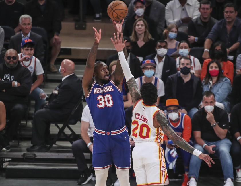 Knicks make surprise playoff return, need work to stay there - The San  Diego Union-Tribune
