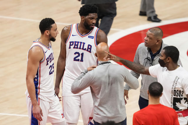 NBA: Joel Embiid, Doc Rivers don&#39;t sound confident in Ben Simmons