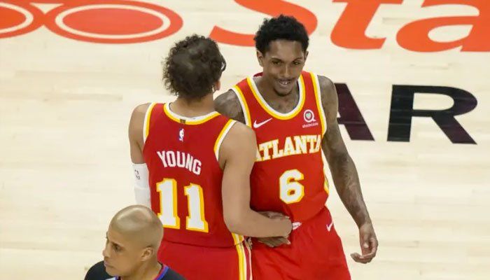Lou Williams&#39; crucial sentence to Trae Young before his game-winner