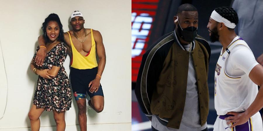 Lakers Fans Go Nuts Over Russell Westbrook&#39;s Wife Suddenly Following LeBron &amp; Anthony Davis On Instagram (PIC + TWEETS) | Total Pro Sports