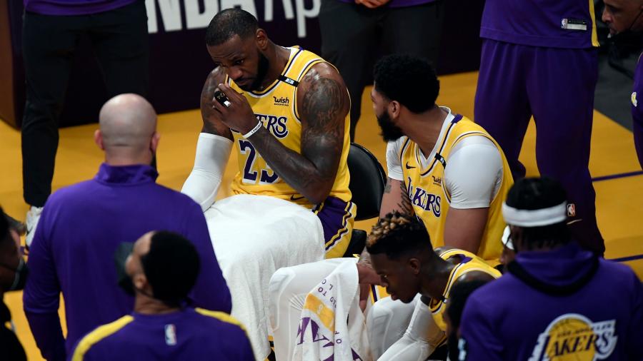 LeBron James, Anthony Davis and the Lakers misplaced a battle of attrition this season - THE MEABNI