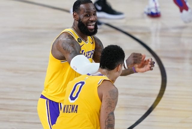 LeBron James: Kyle Kuzma Key To Lakers Winning NBA Championship