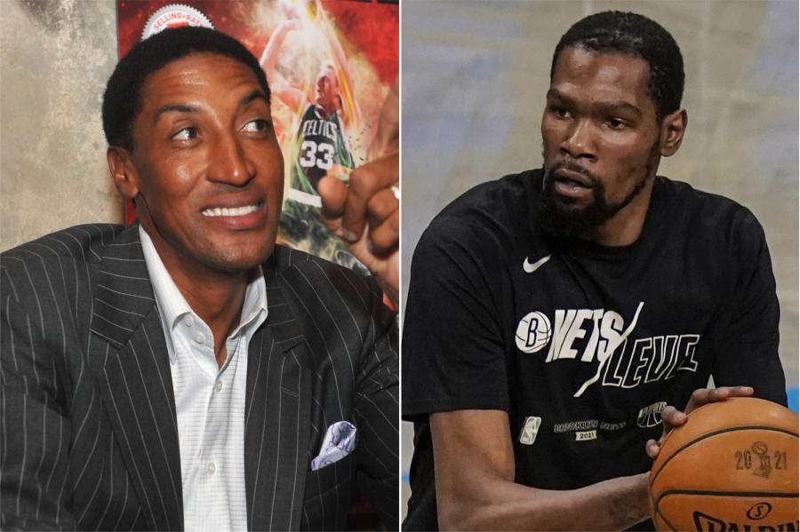 Kevin Durant claps back at Scottie Pippen over critique