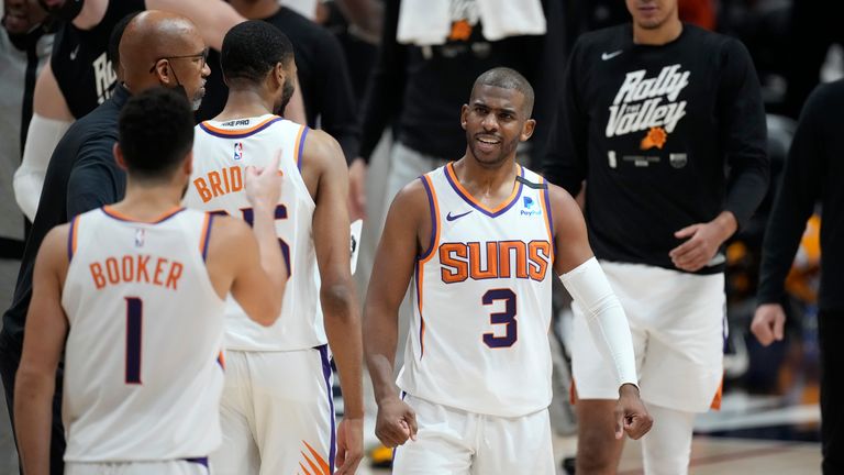 Phoenix Suns sweep Denver Nuggets, MVP Nikola Jokic ejected after flagrant foul | NBA News | Sky Sports