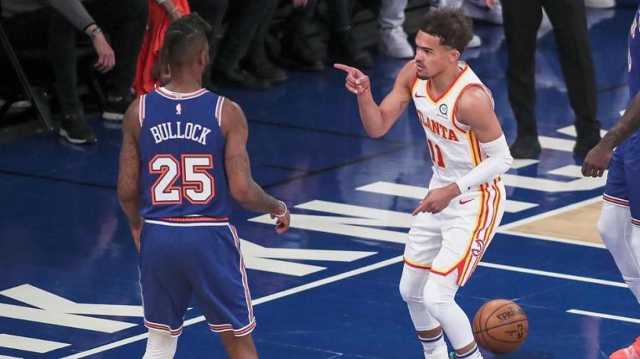 NBA playoffs: Knicks, Hawks get separated at halftime after scuffle involving Trae Young, Reggie Bullock - Live Daily News 24x7