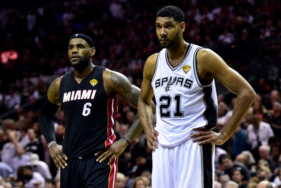 LeBron calls Tim Duncan the &#39;greatest PF ever&#39; in heartfelt message | For The Win