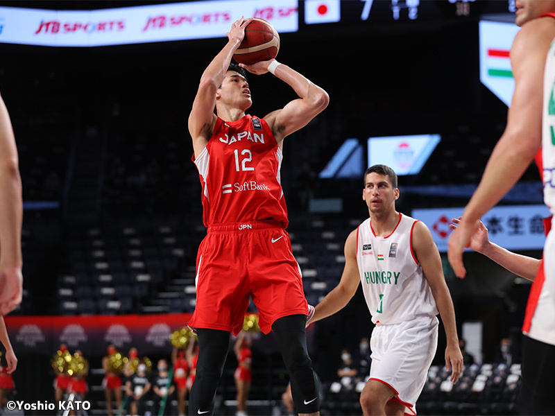 日本代表がハンガリーに完勝…キャプテン渡邊雄太が25得点と躍動 | バスケットボールキング