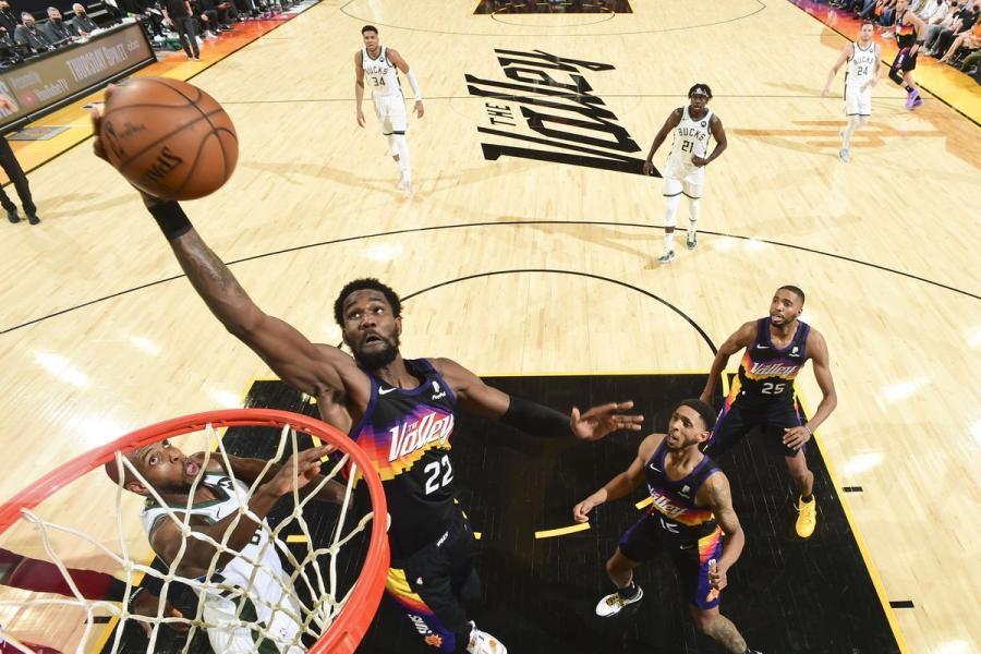 Deandre Ayton joins elite company as Suns beat Bucks in Game 1 of NBA  Finals - Arizona Desert Swarm