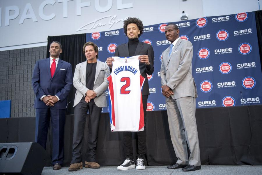 Cade Cunningham ready to put a city and a franchise&#39;s legacy on his shoulders - Detroit Bad Boys
