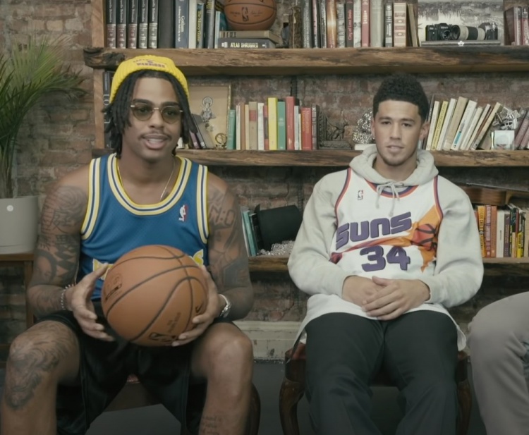 做夢呢？Booker凌晨四點發推：Russell是我最喜歡的球員！-黑特籃球-NBA新聞影音圖片分享社區