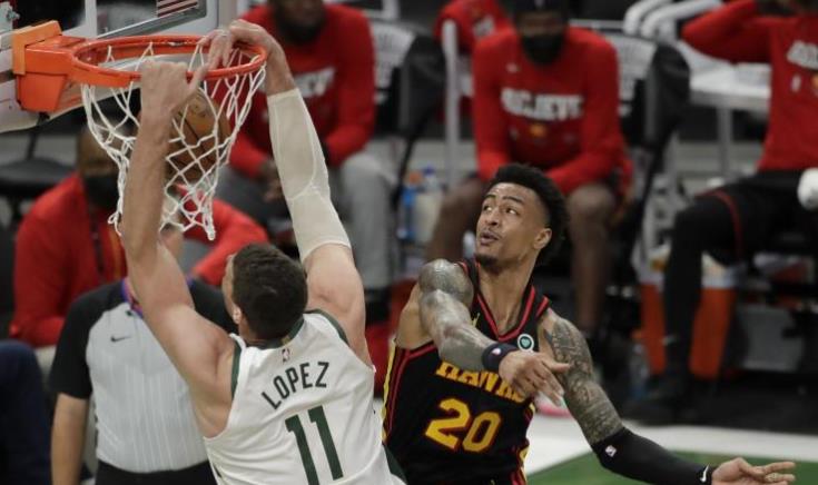 要什麼字母哥！大Lopez 18中14制霸禁區轟新高33分+7板4火鍋！-黑特籃球-NBA新聞影音圖片分享社區