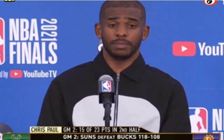 就是那麼自信!Chris Paul:從被交易到太陽那一刻起,我就知道我們能奪冠-黑特籃球-NBA新聞影音圖片分享社區