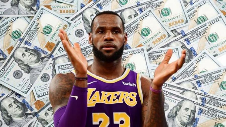 曝詹皇衝擊10億美金俱樂部!場外收入高達7億,比肩C羅Messi!-黑特籃球-NBA新聞影音圖片分享社區