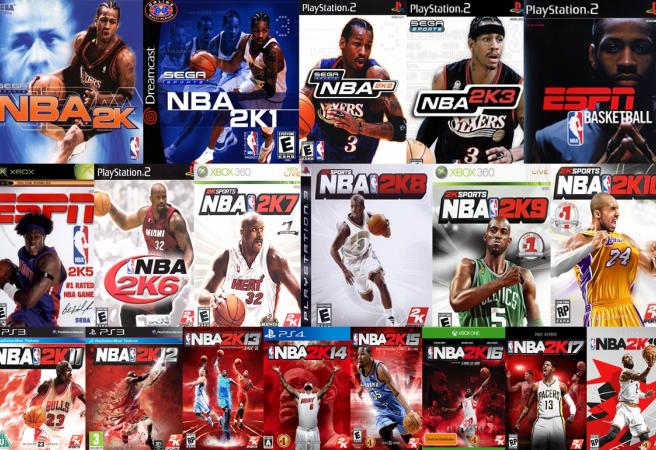 Ranking every NBA 2K cover from the last 20 years | Odds