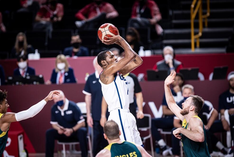 杜蘭特23+9,美國男籃逆轉澳洲率先殺入決賽,布克20分!-黑特籃球-NBA新聞影音圖片分享社區