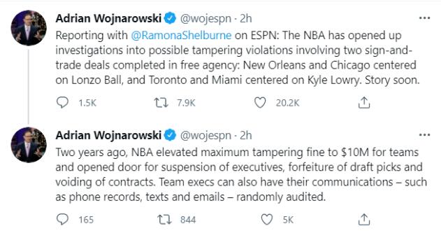 攤上事了!NBA開始調查兩筆交易,Lowry球哥先簽後換涉嫌違規,熱火公牛可能遭重罰!-黑特籃球-NBA新聞影音圖片分享社區