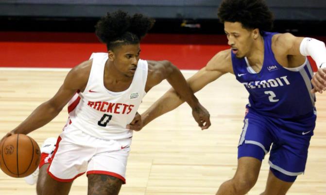 砍25+5淨勝17分!火箭榜眼力壓狀元Cunningham,賽後表態自己才是今年的狀元!(影)-黑特籃球-NBA新聞影音圖片分享社區