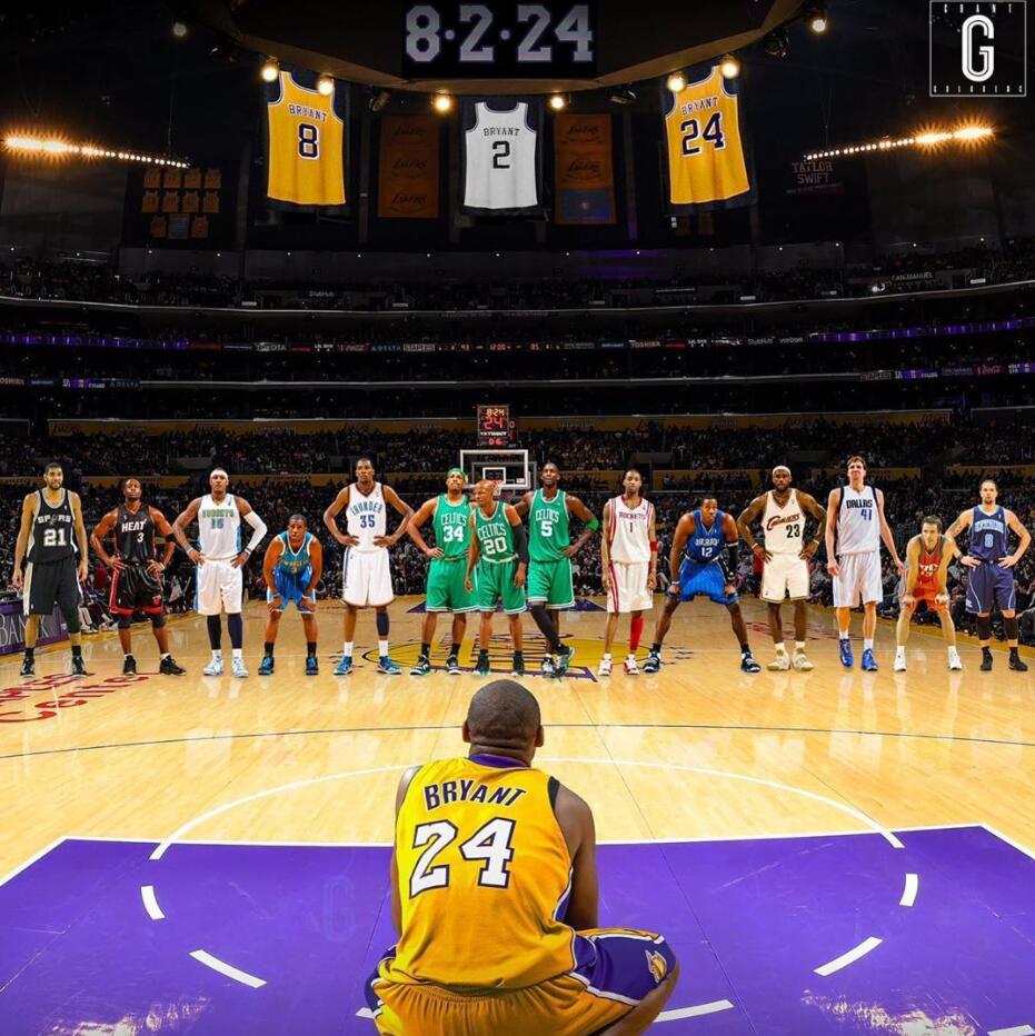 老大43歲生日快樂!甜瓜小李等眾星緬懷Kobe,湖人老闆的話令人動容!-黑特籃球-NBA新聞影音圖片分享社區