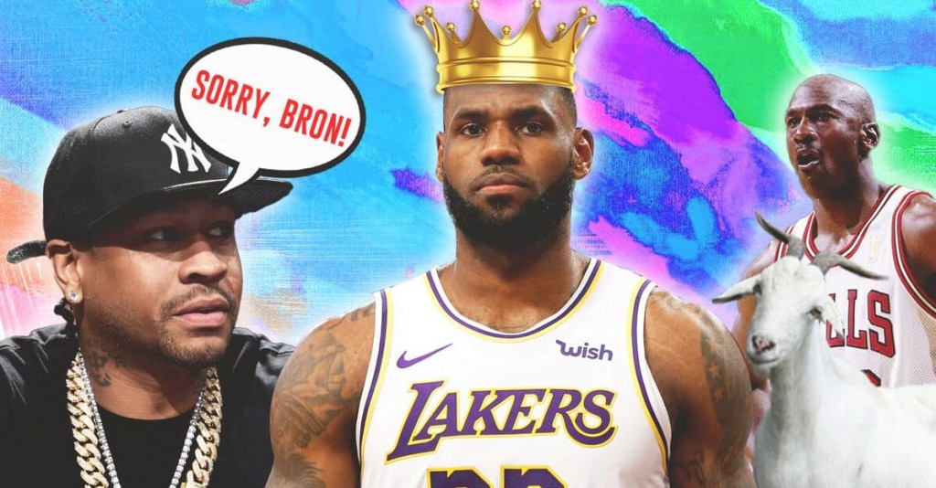 GOAT到底是誰?Iverson:NBA歷史找不出比喬詹科更好的,但喬丹才是最好的那個!-黑特籃球-NBA新聞影音圖片分享社區