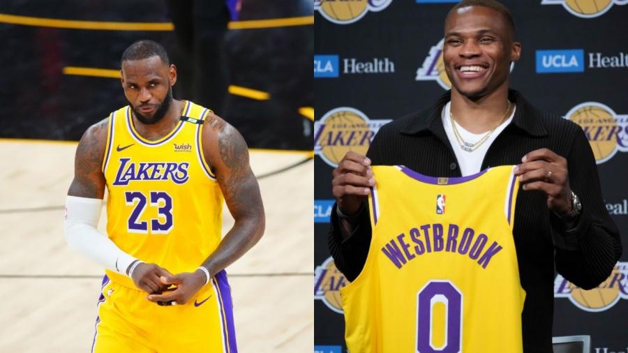 LeBron James is going to admit the Russell Westbrook trade was a mistake”:  Skip Bayless predicts a grim future for the Lakers following &#39;Brodie&#39;s&#39;  uneventful stints with Kevin Durant and James Harden |
