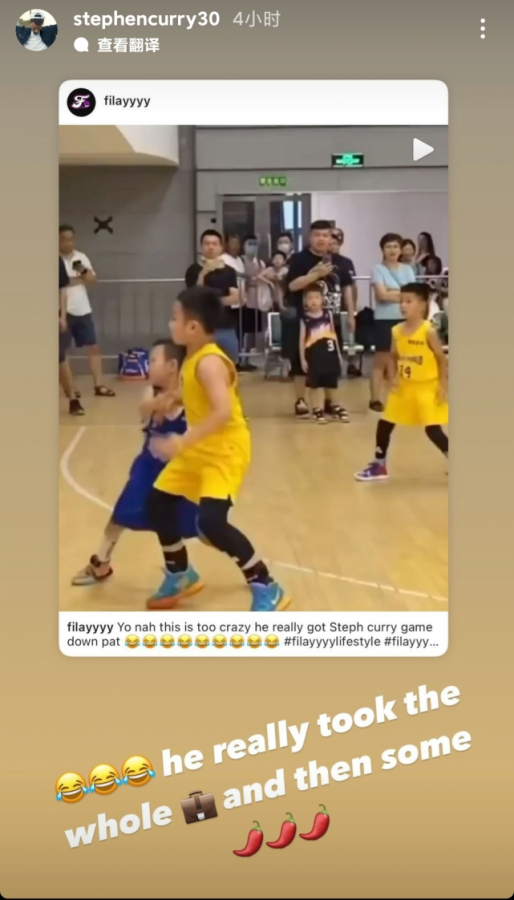 【影片】簡直一模一樣!小朋友打球太像Curry,獲Curry本人狂讚:比我還猛!-黑特籃球-NBA新聞影音圖片分享社區