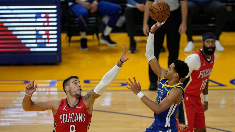 Jordan Poole&#39;s career-high 38 points lead Warriors past Pelicans