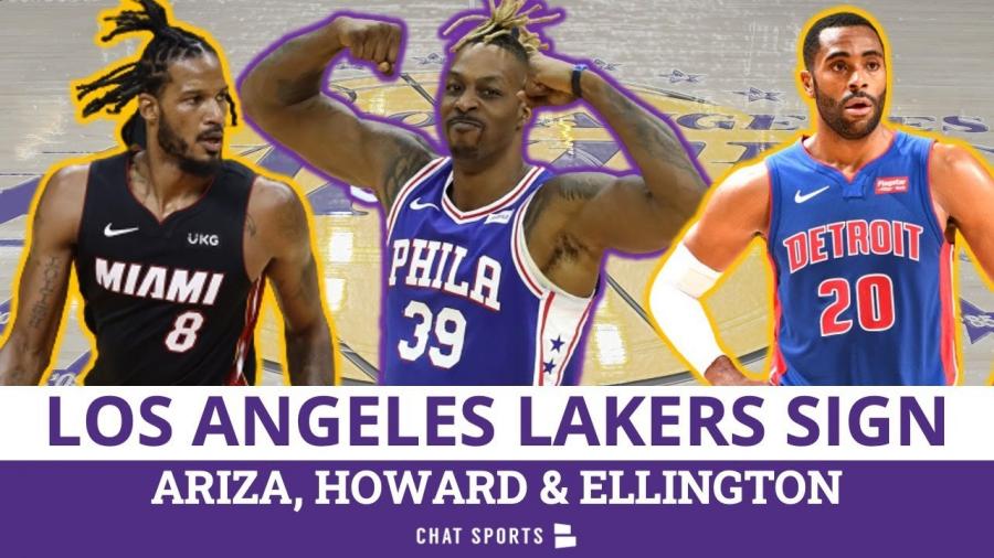 BREAKING: Los Angeles Lakers Signing Dwight Howard, Trevor Ariza, Wayne Ellington In NBA Free Agency - YouTube