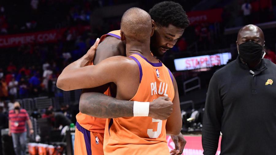 Suns&#39; Deandre Ayton says Chris Paul is &#39;best thing that happened to my  career&#39; amid breakout playoff run - CBSSports.com