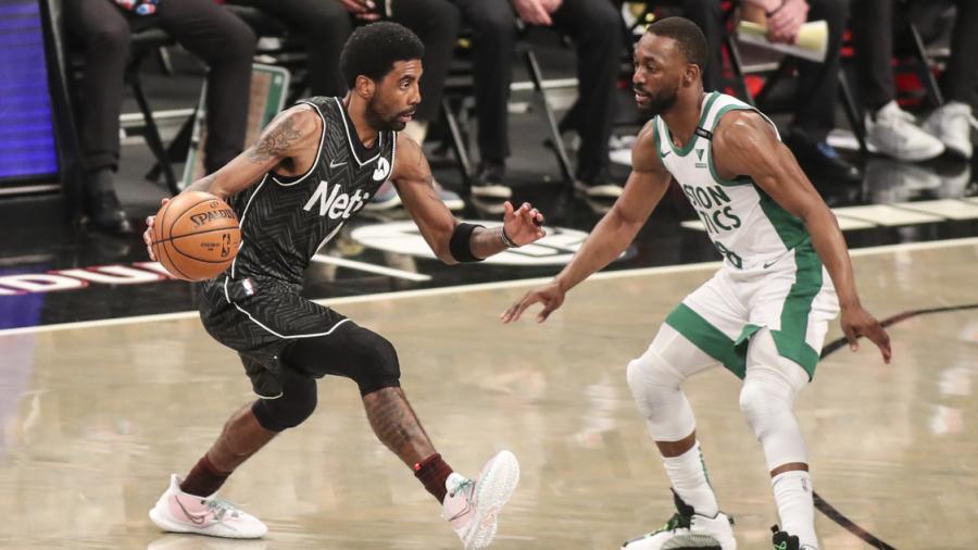 Kyrie Irving pours in 40 as Nets down Celtics