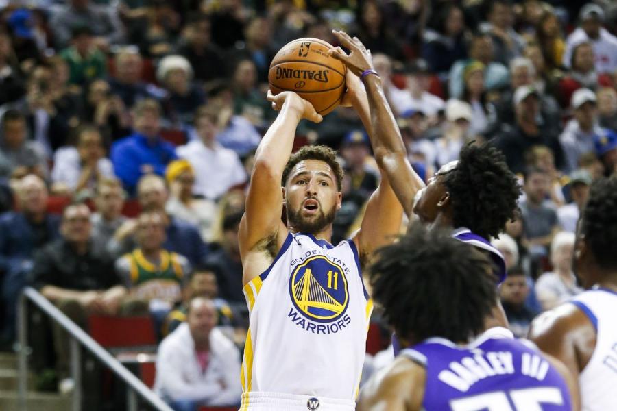Warriors highlights: Klay Thompson shows Game 6 form in preseason win - Golden State Of Mind