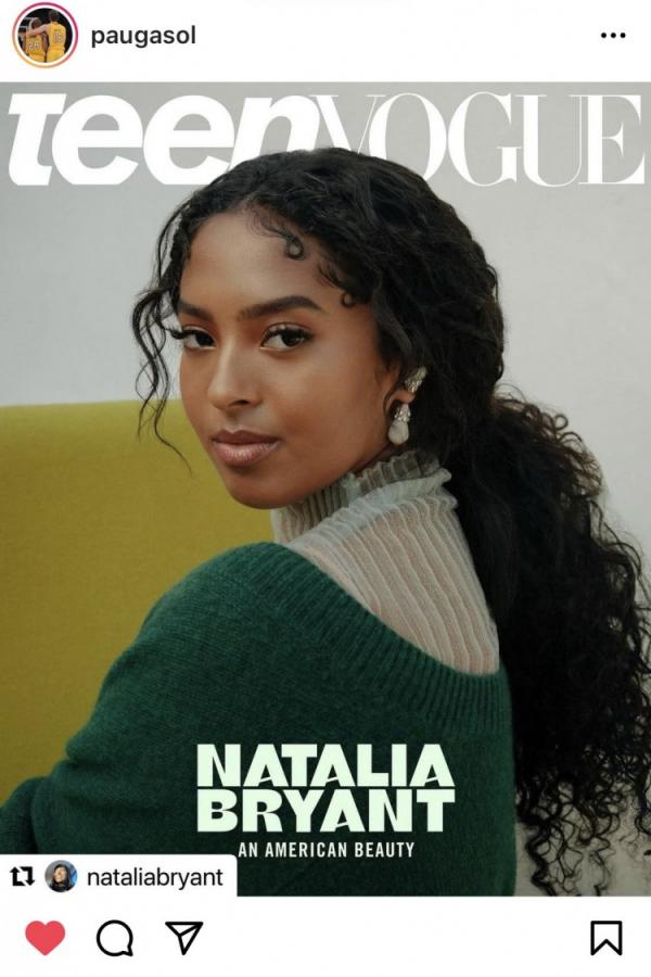 科比大女兒Natalia登上知名時尚雜志，大Gasol：為你驕傲！