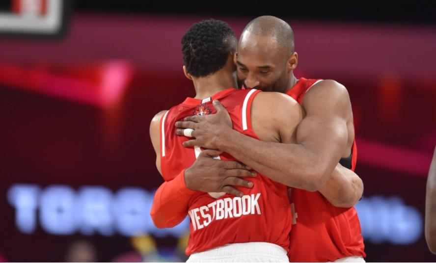 威少:在湖人球館只要一抬頭就能看到Kobe的8號和24號球衣,接下來我會為他而戰!-黑特籃球-NBA新聞影音圖片分享社區