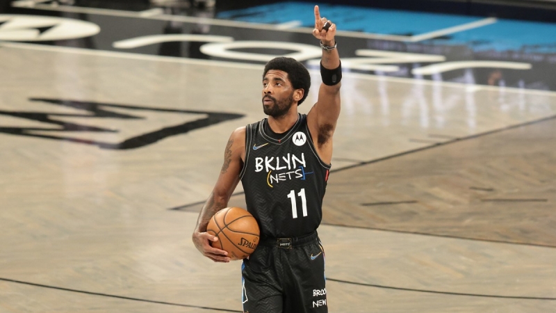 NBA／年薪爽拿近10 億！籃網Kyrie Irving 正式加入「180 俱樂部」讓老大哥KD 超嗨，還將拿1400 萬獎金～ JUKSY 街星