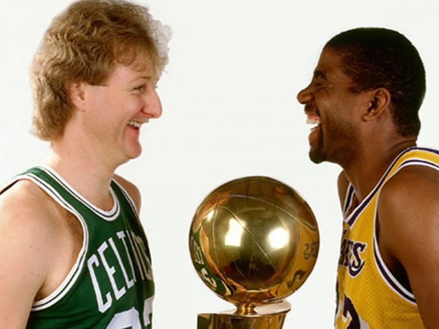 Magic Johnson vs. Larry Bird- NBA&#39;s Most Storied Rivalry - Sports  Illustrated