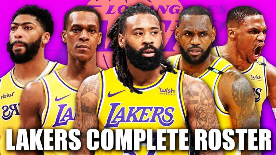 Los Angeles Lakers NEW COMPLETE ROSTER Signing DEANDRE JORDAN In 2021 Free Agency! SCARY FRONTCOURT! - YouTube