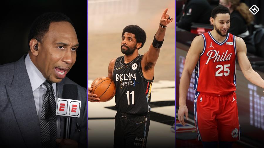 ESPN&#39;s Stephen A. Smith backtracks on report of Nets-76ers trade involving Kyrie  Irving, Ben Simmons | Sporting News