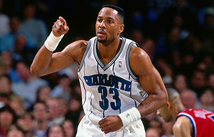 No. 1 Alonzo Mourning - Hornets 30th Anniversary Team Gallery ...