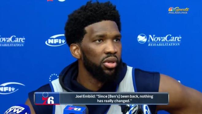 Simmons被逐出訓練館+禁賽!Embiid憤怒了:我們可不是保姆!-黑特籃球-NBA新聞影音圖片分享社區