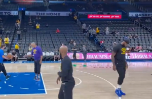 積極恢復！記者曬詹姆斯賽前熱身投籃訓練影片（影）-黑特籃球-NBA新聞影音圖片分享社區