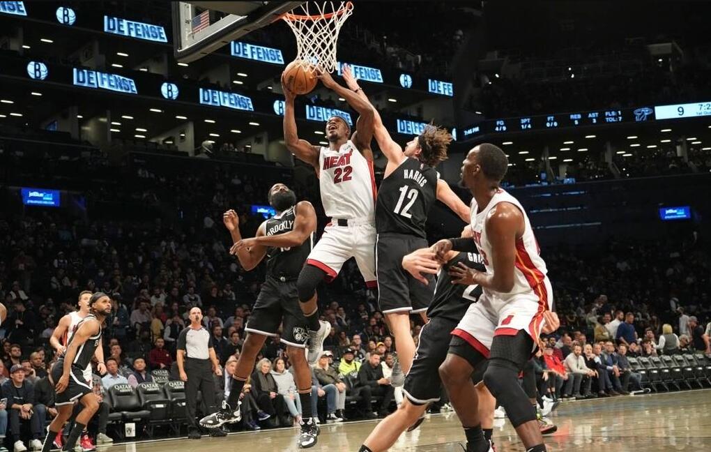 籃板被搶爆！Butler 17+14，杜蘭特25+11，哈登14分，籃網不敵熱火！（影）-黑特籃球-NBA新聞影音圖片分享社區