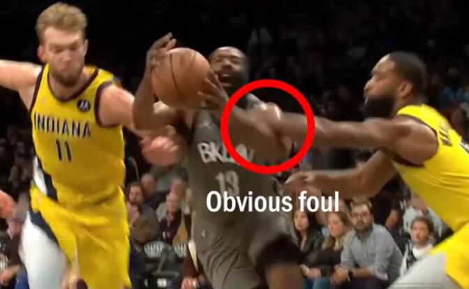 【影片】哈登19次罰球可有爭議?美媒回放對手9次犯規:他已逐漸適應新規則!-黑特籃球-NBA新聞影音圖片分享社區